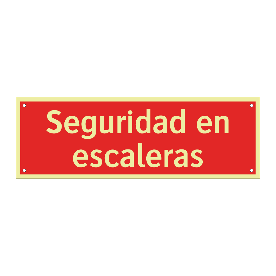 Seguridad en escaleras