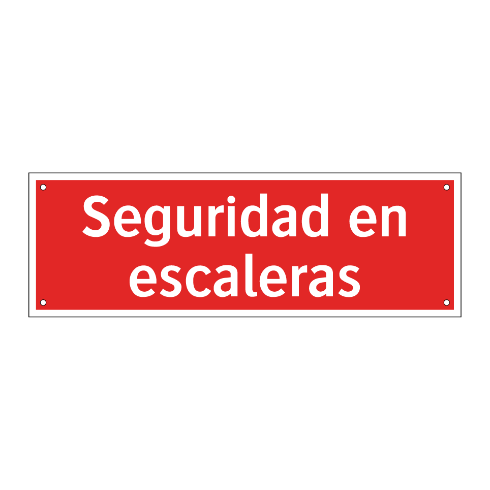 Seguridad en escaleras