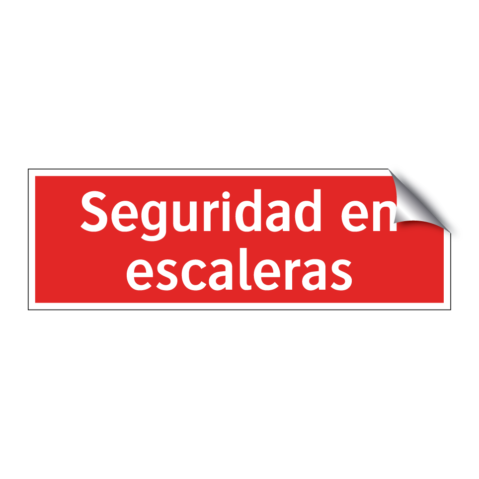 Seguridad en escaleras