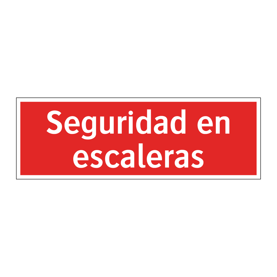 Seguridad en escaleras