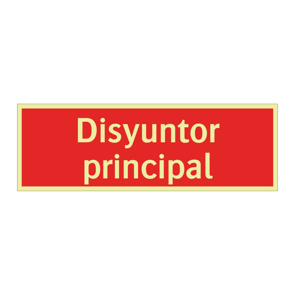 Disyuntor principal