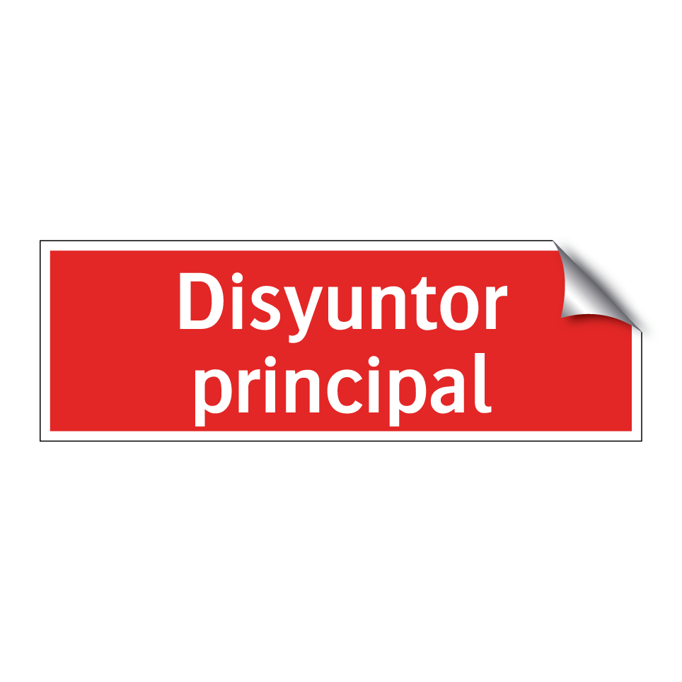 Disyuntor principal