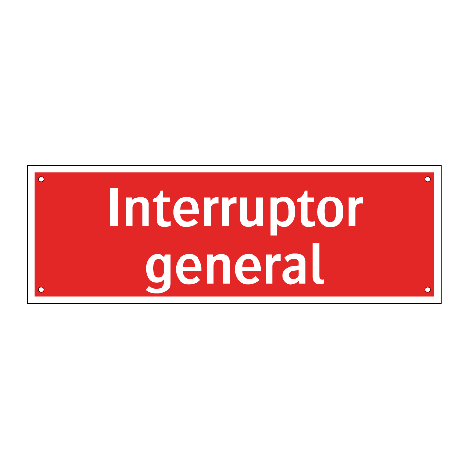Interruptor general