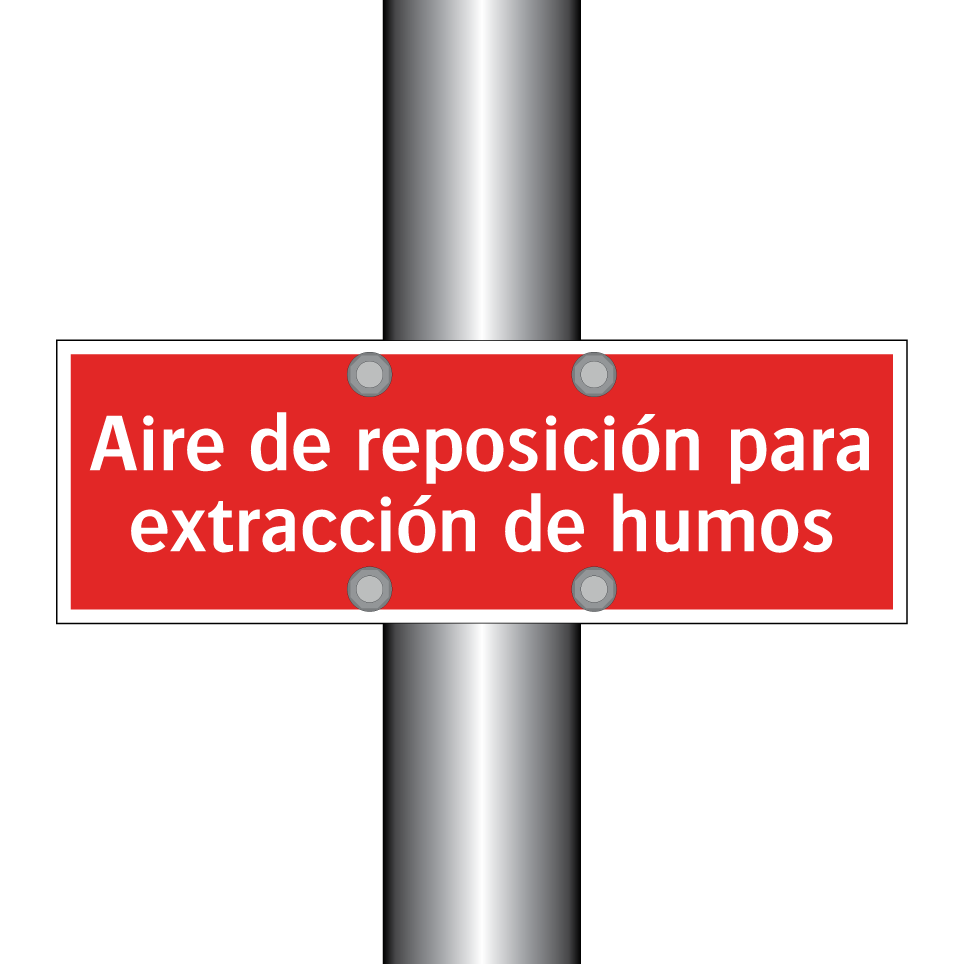 Aire de reposición para extracción de humos