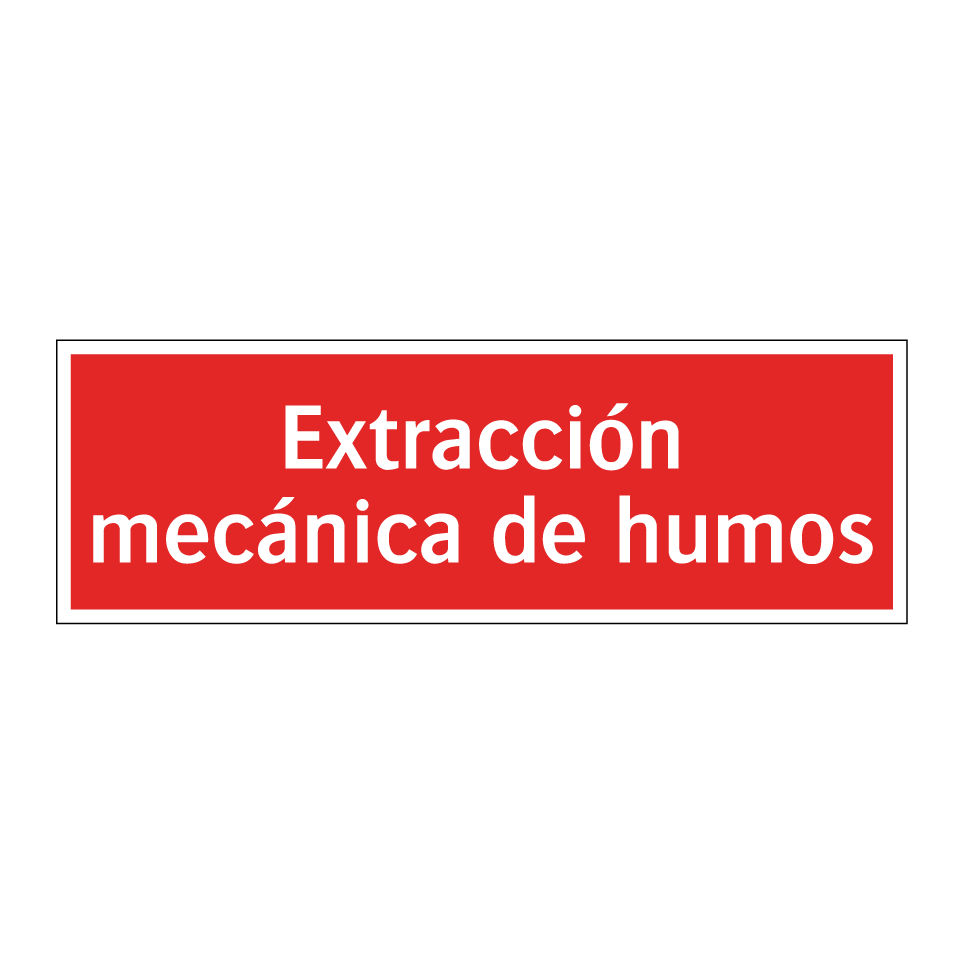 Extracción mecánica de humos