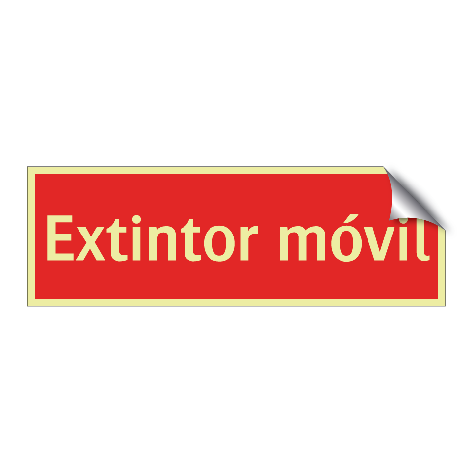 Extintor móvil