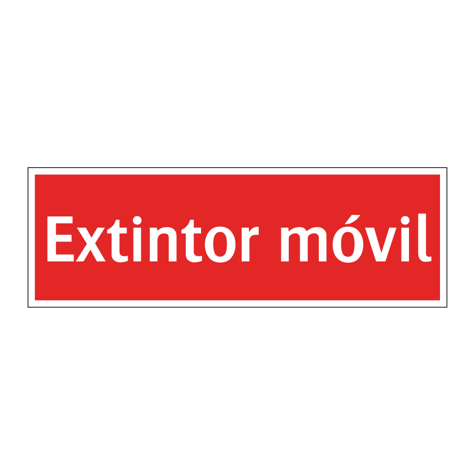 Extintor móvil
