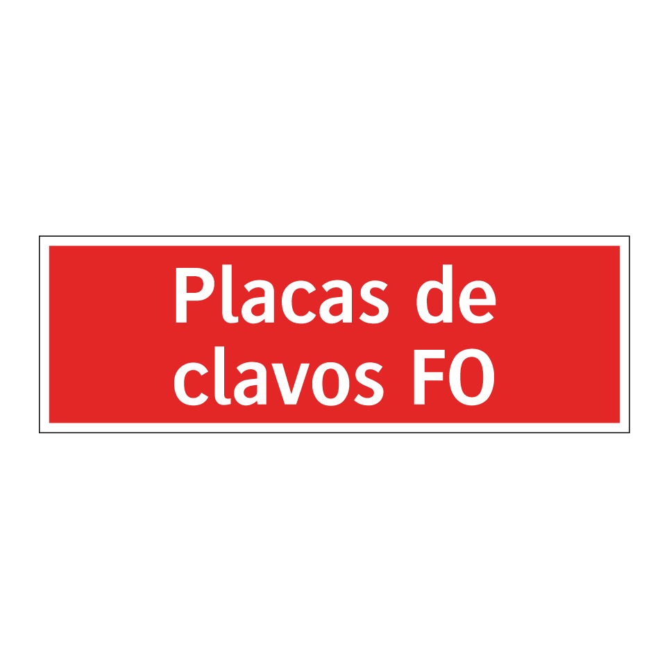 Placas de clavos FO