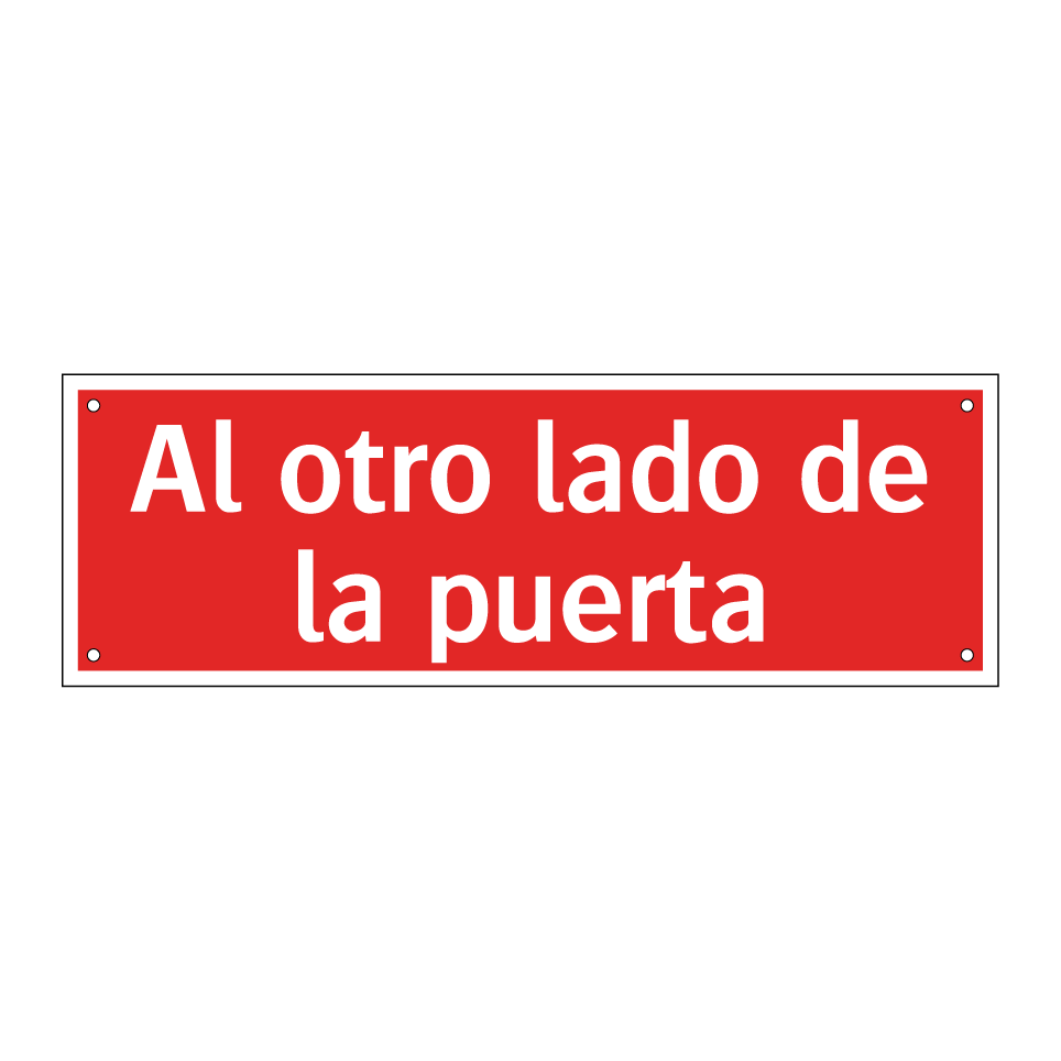 Al otro lado de la puerta
