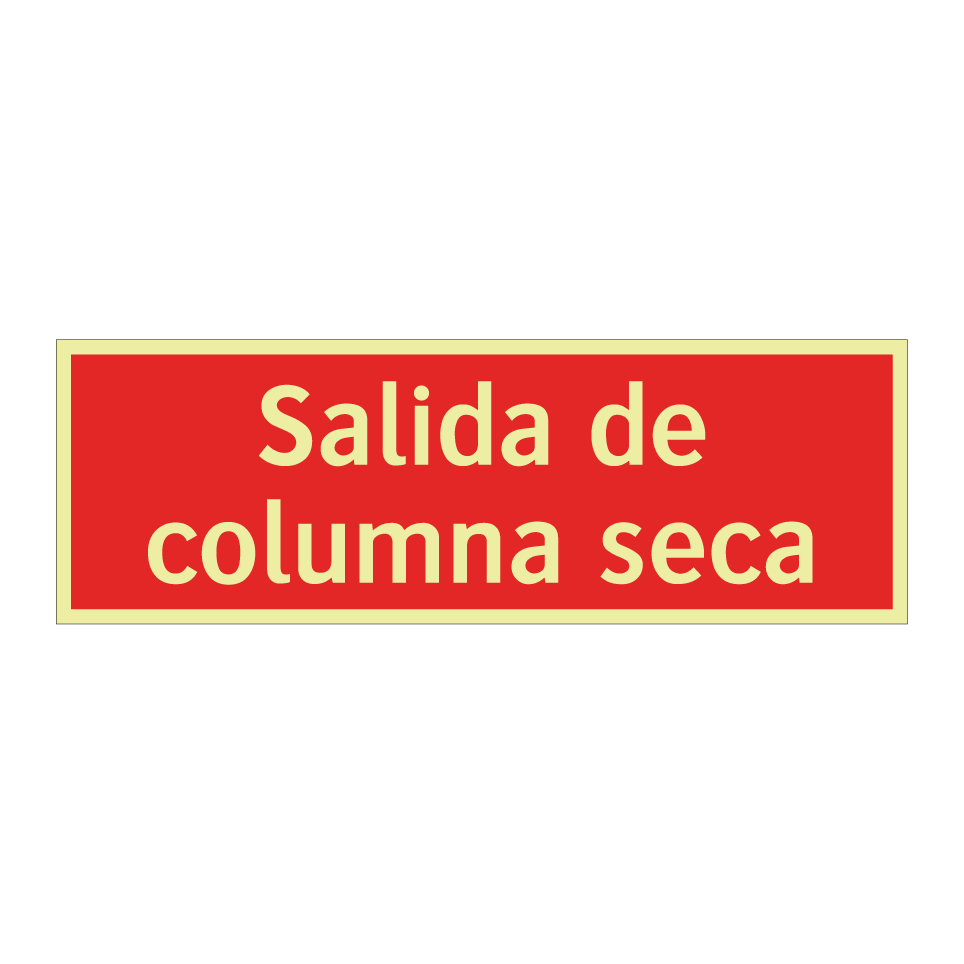 Salida de columna seca
