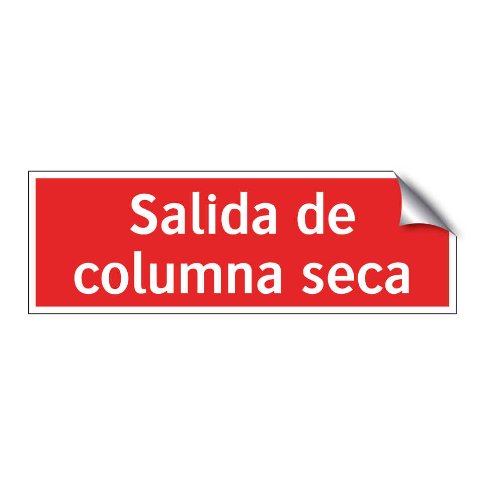 Salida de columna seca
