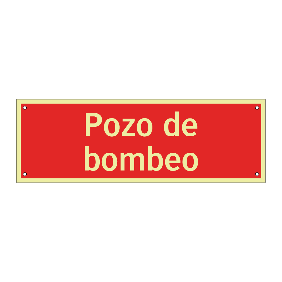 Pozo de bombeo