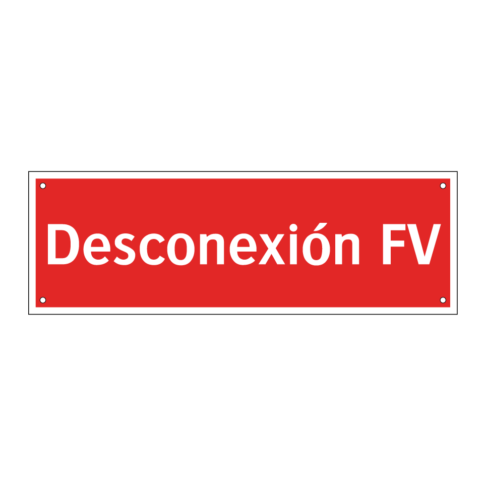 Desconexión FV