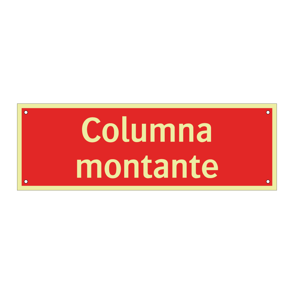Columna montante