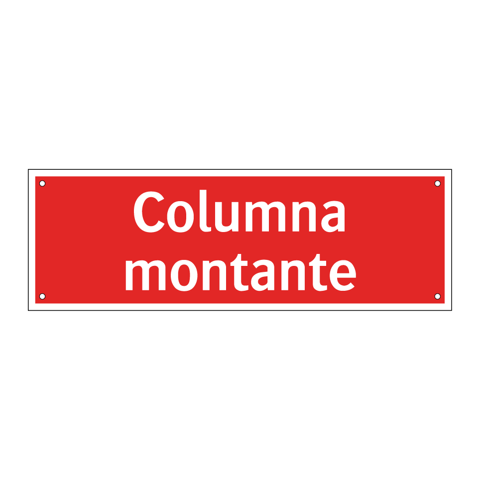 Columna montante