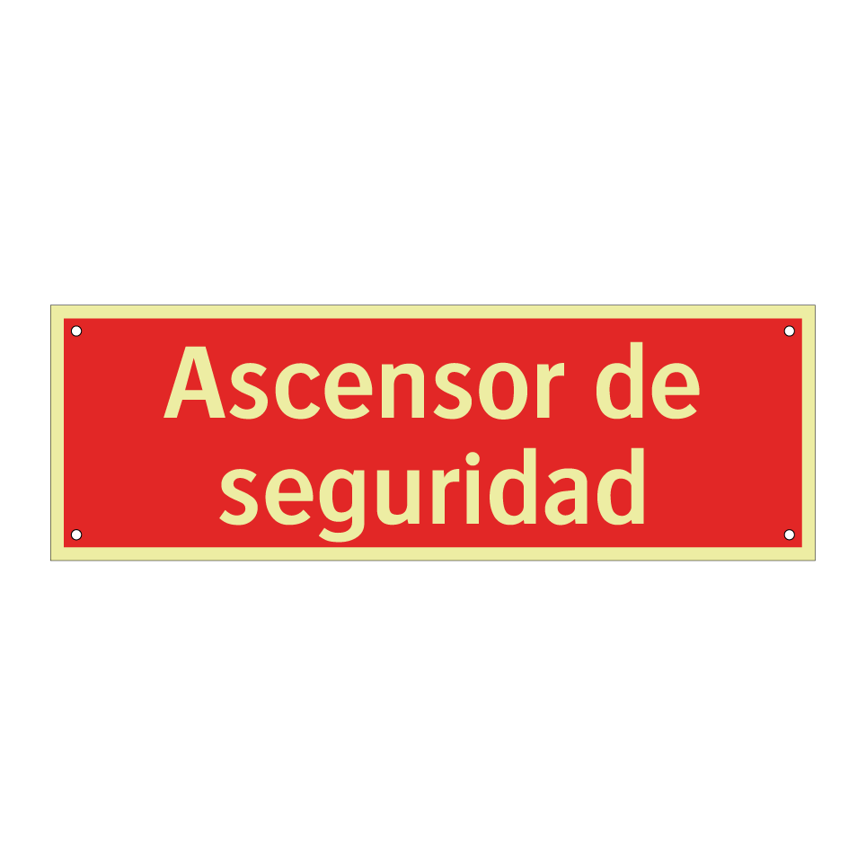 Ascensor de seguridad