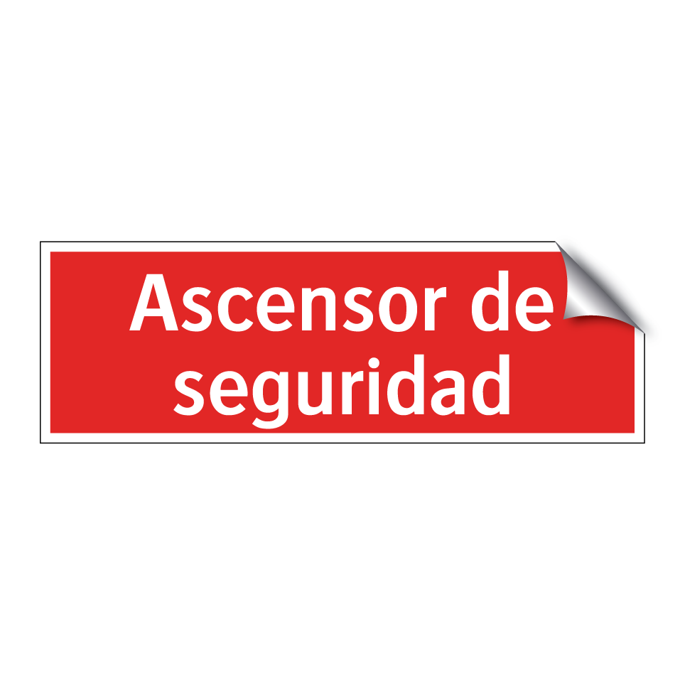 Ascensor de seguridad