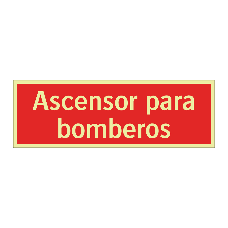 Ascensor para bomberos