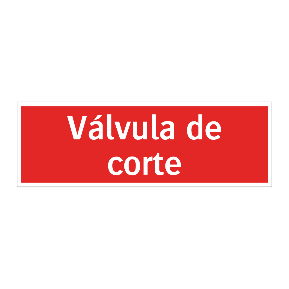 Válvula de corte