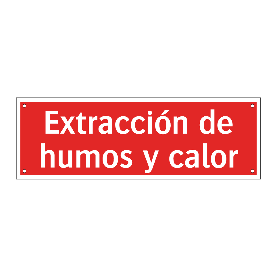 Extracción de humos y calor