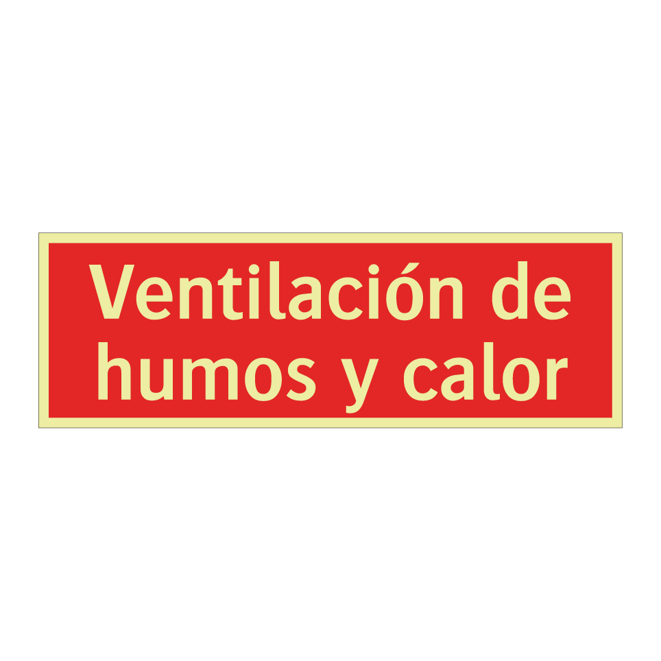 Ventilación de humos y calor