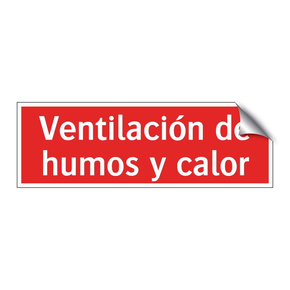 Ventilación de humos y calor