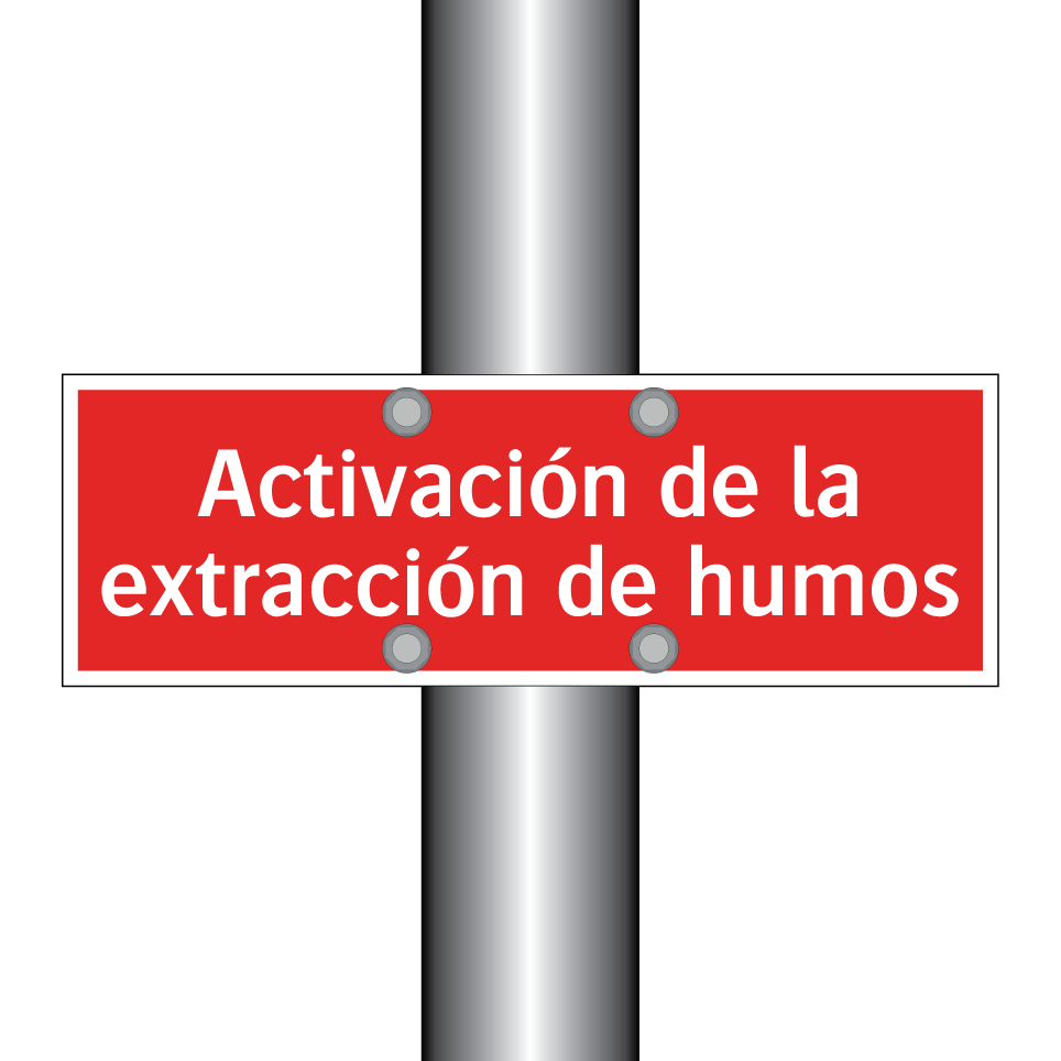 Activación de la extracción de humos