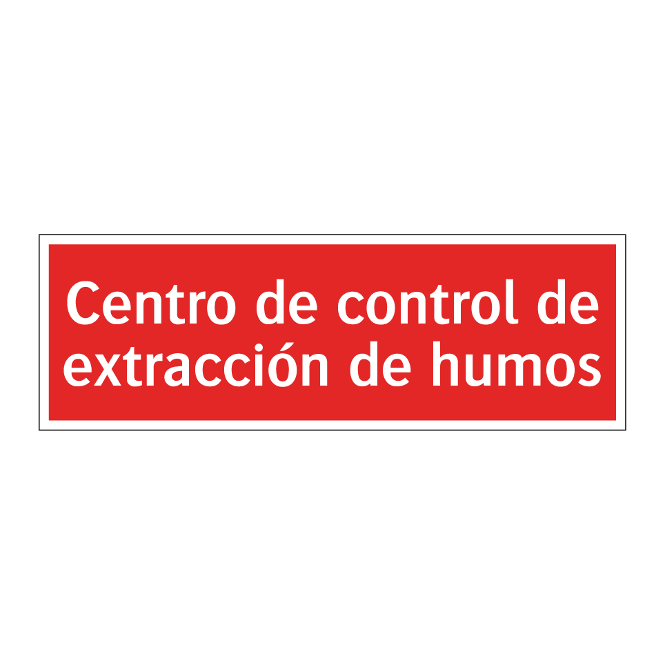 Centro de control de extracción de humos