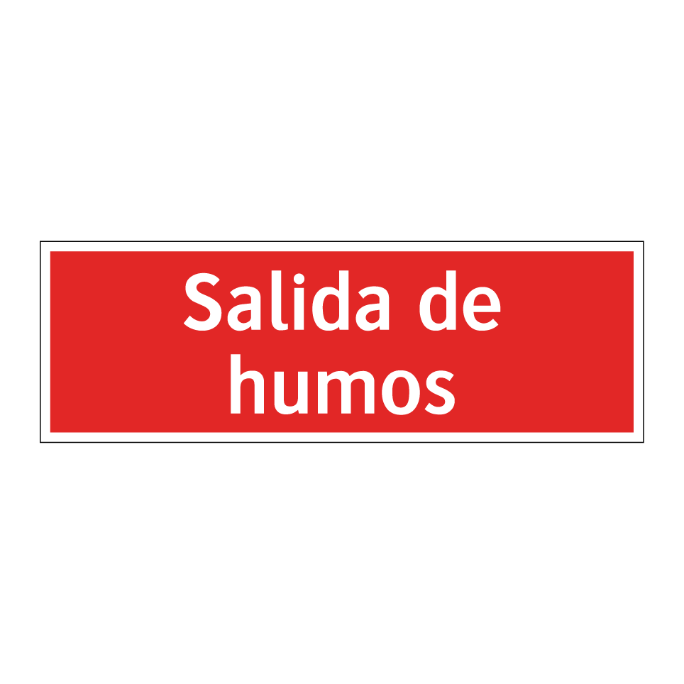 Salida de humos