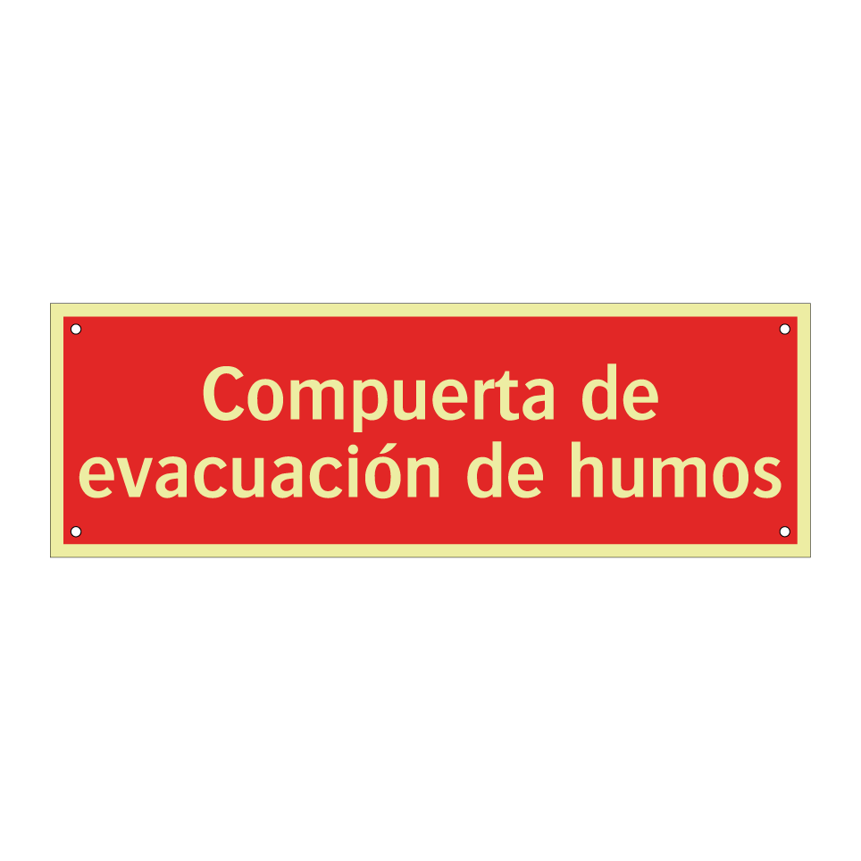 Compuerta de evacuación de humos