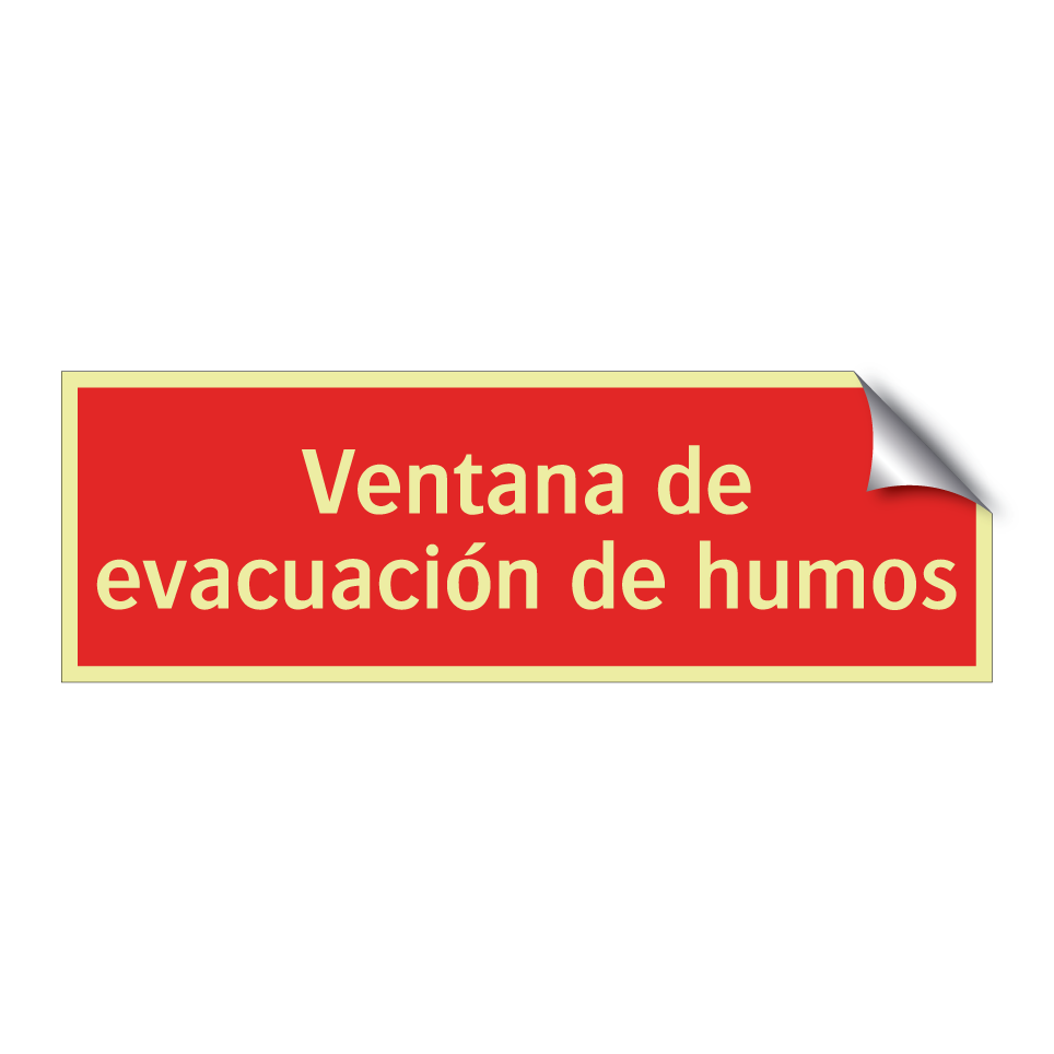 Ventana de evacuación de humos