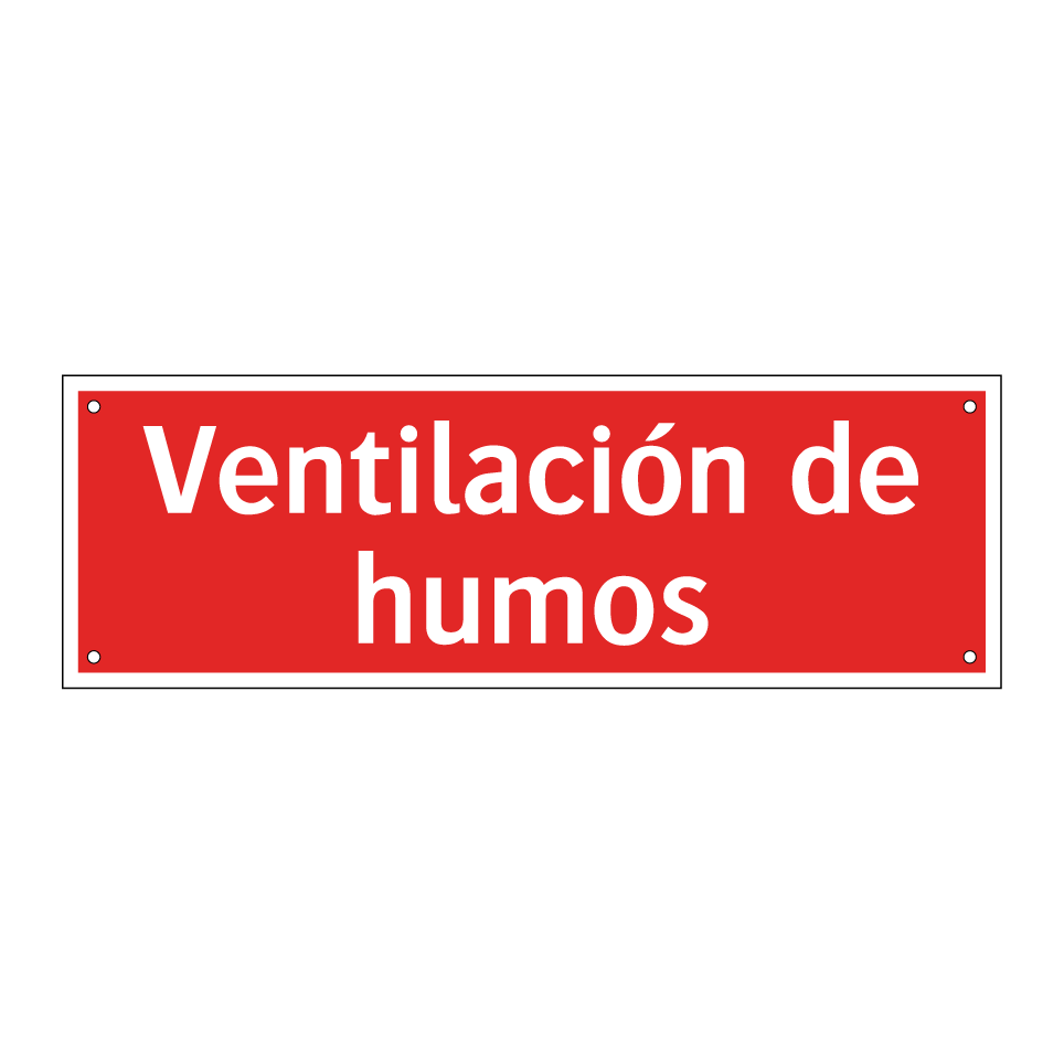 Ventilación de humos