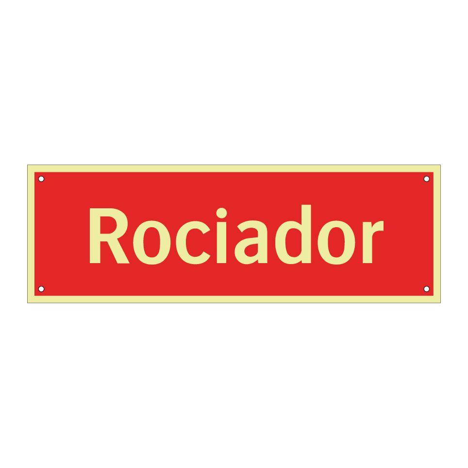 Rociador