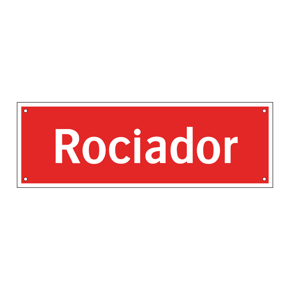 Rociador