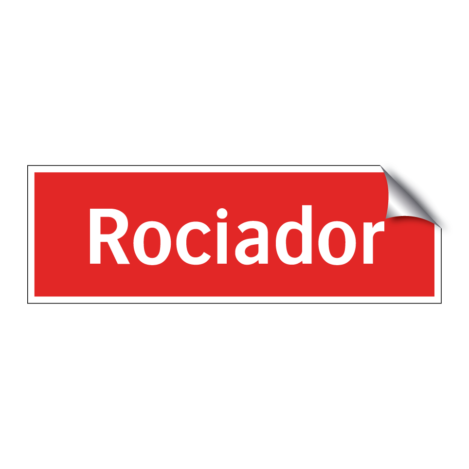 Rociador