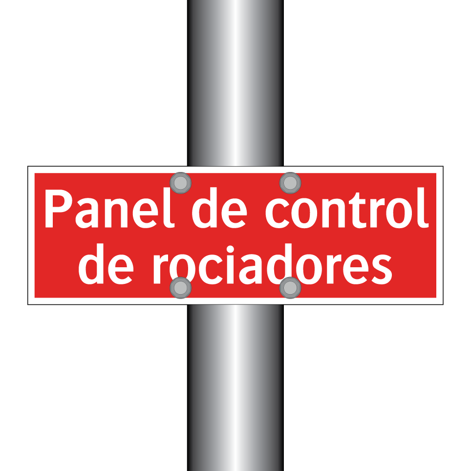 Panel de control de rociadores