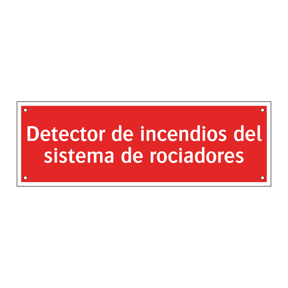 Detector de incendios del sistema de rociadores