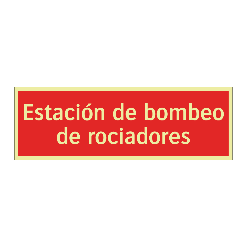 Estación de bombeo de rociadores
