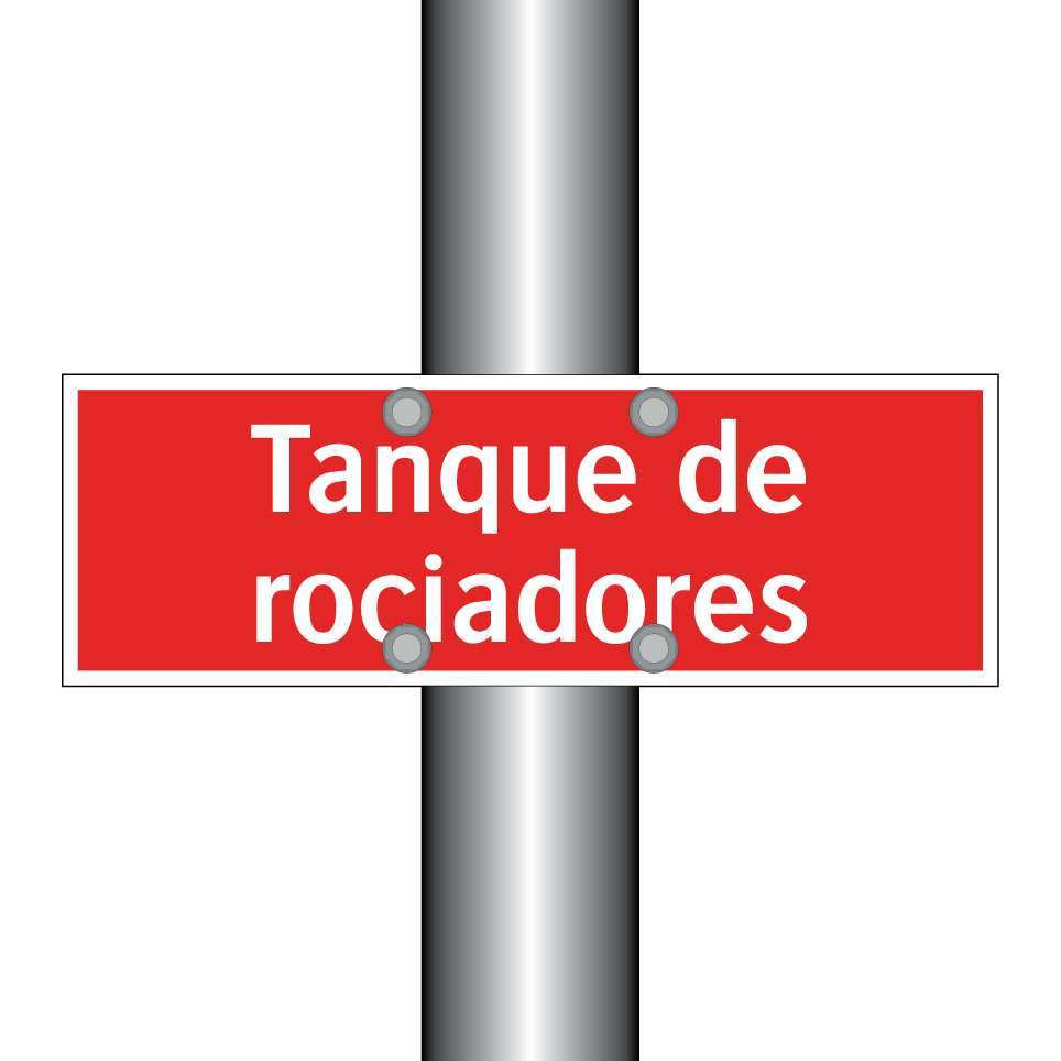 Tanque de rociadores