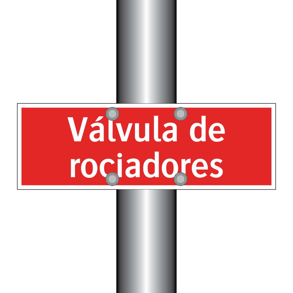 Válvula de rociadores