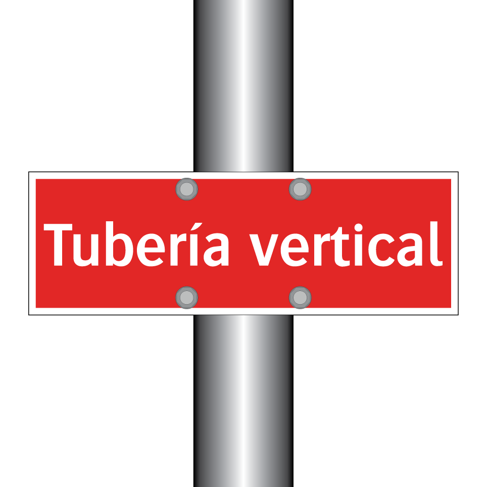 Tubería vertical