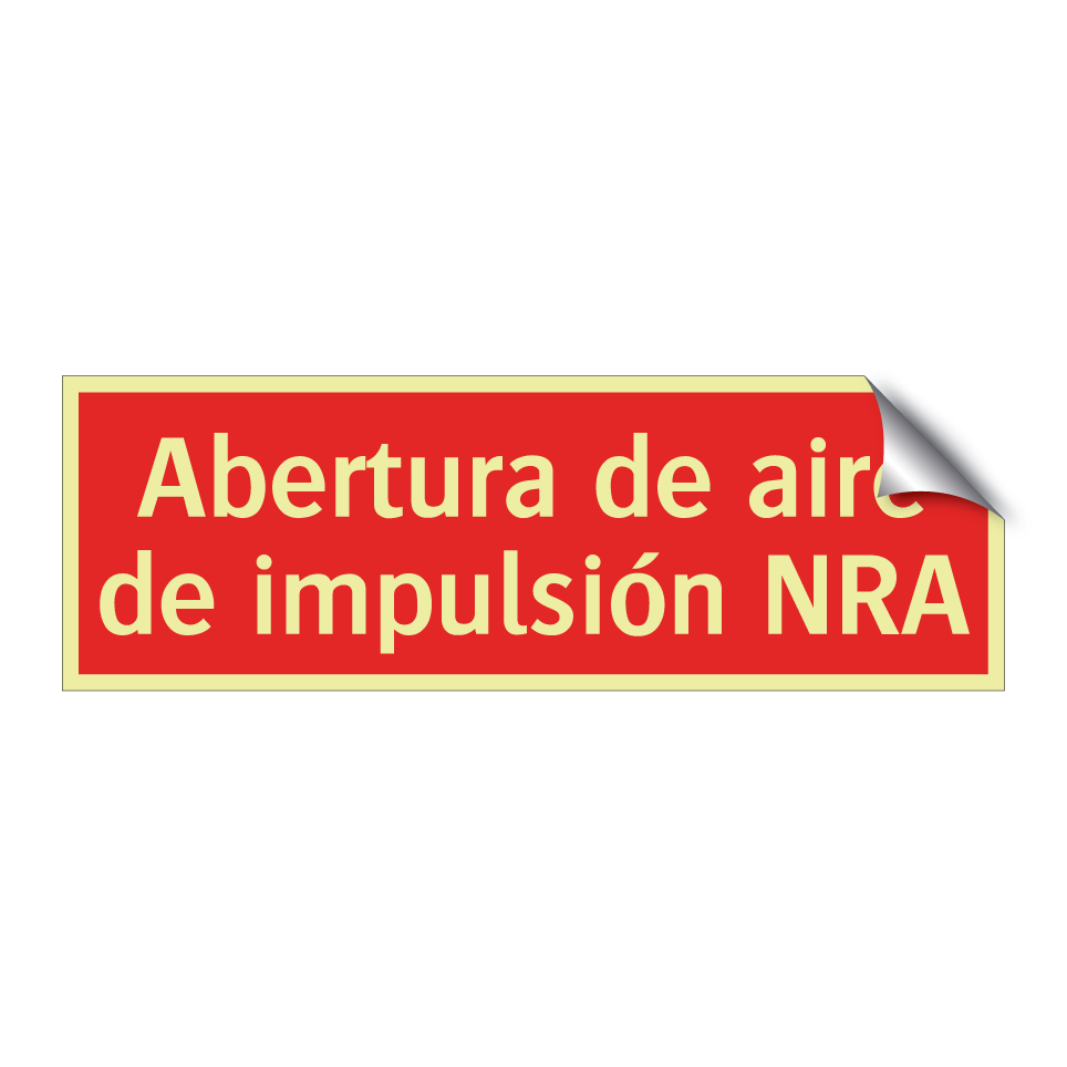 Abertura de aire de impulsión NRA
