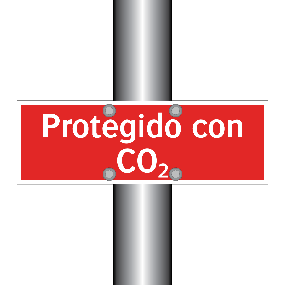 Protegido con CO₂
