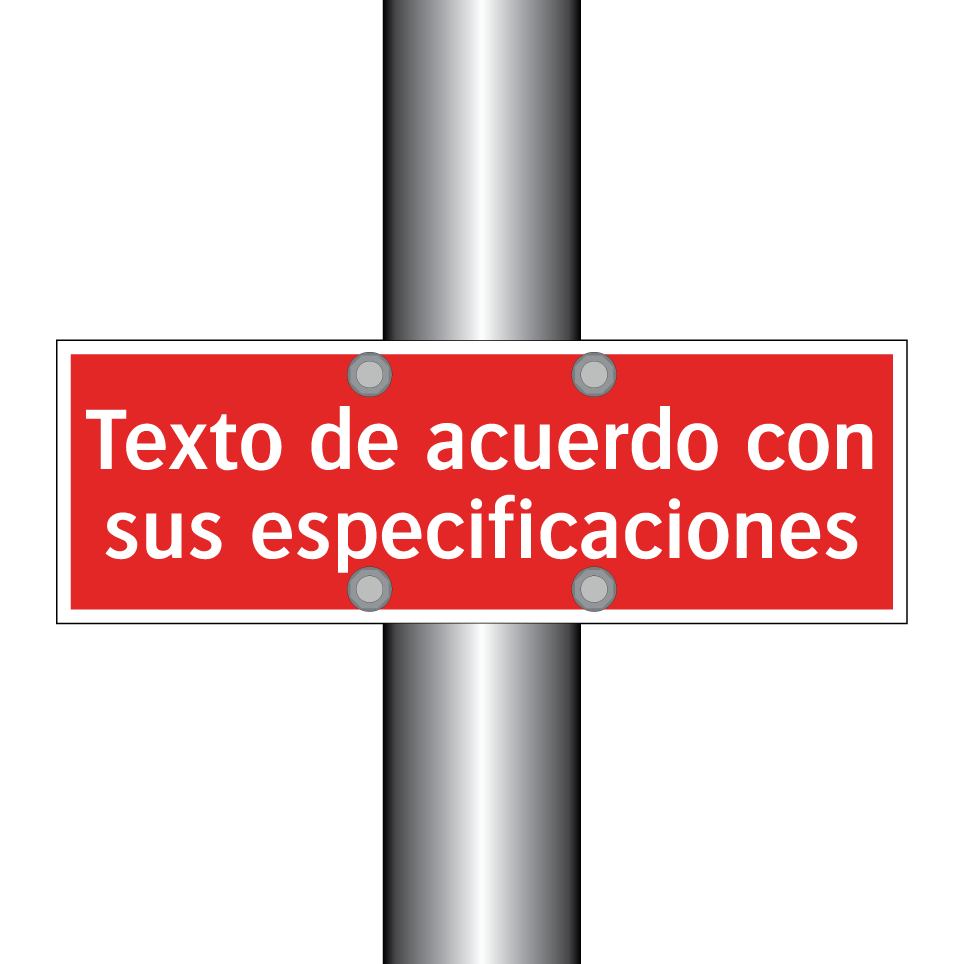 Texto de acuerdo con sus especificaciones