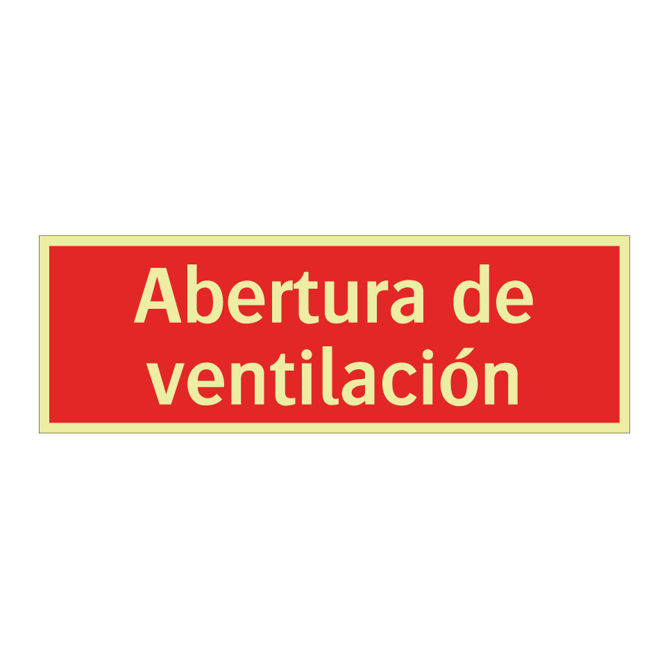 Abertura de ventilación