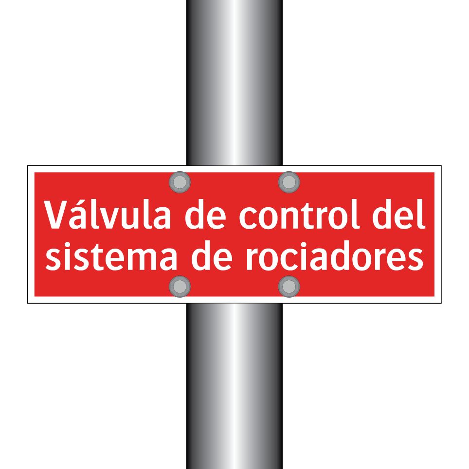 Válvula de control del sistema de rociadores