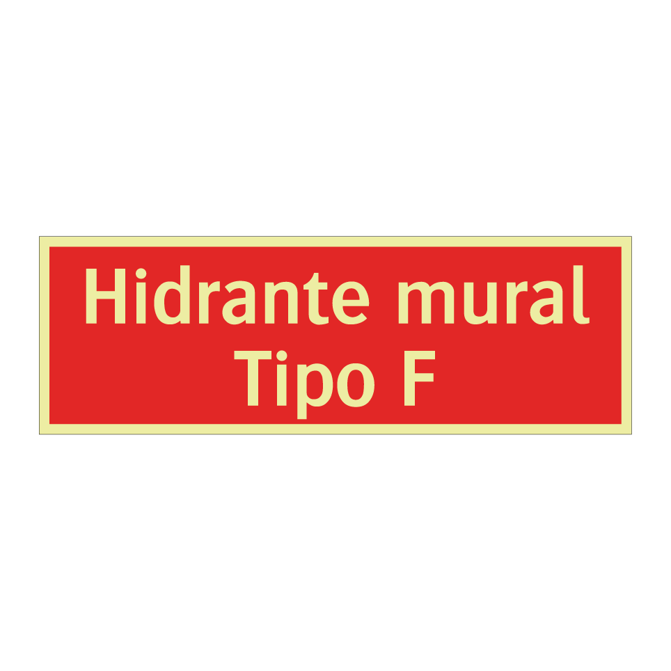 Hidrante mural Tipo F