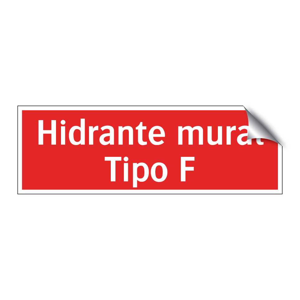 Hidrante mural Tipo F
