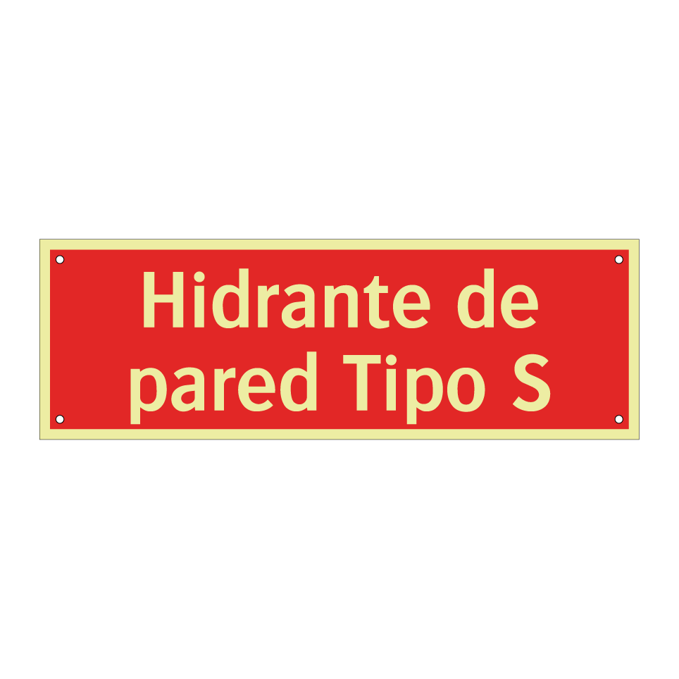 Hidrante de pared Tipo S