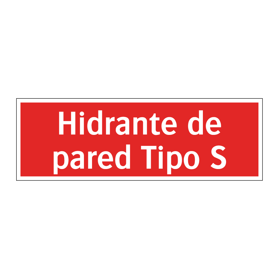 Hidrante de pared Tipo S